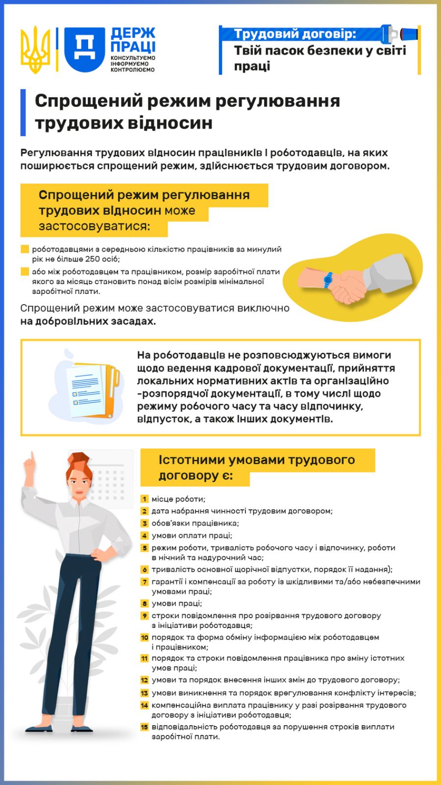 Держпраці розпочала інформаційну кампанію «Трудовий договір: Твій пасок безпеки у світі праці»